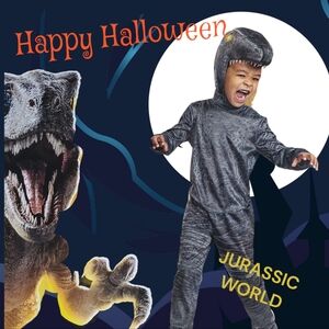 Disguise Jurassic World Dinosaur Costume - Gray